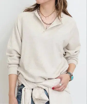 REMIRELIEF WTUCK 헨리넥 롱슬리브