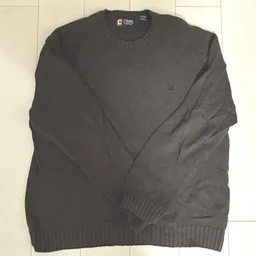 CHAPS 차프스 코튼 니트 스웨터 XL 카키 브라운 계열 구제 의류