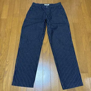 FOB FACTORY 일본제 오카야마 코지마 데님 워배시 스트라이프 데님