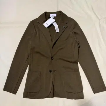 일본 정품 새상품 LARDINI 라르디니 니트 자켓 S