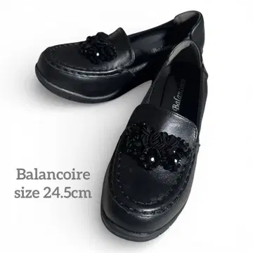 1724 Balancoire 블랑코와르 비쥬 펌프스 24.5 블랙