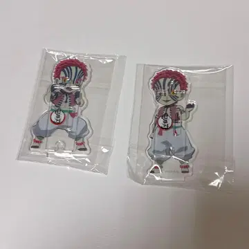 귀멸의 칼날 이어지는 아크릴 스탠드 아카자