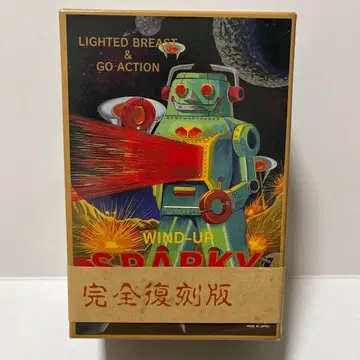 스파키 로봇 와인드업 양철제 완전 복각판 이치코 미사용 새상품