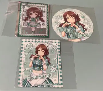 아이돌 마스터 신데렐라 걸스 스이파라 콜라보 미후네 미유 데레스테