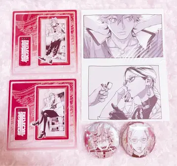 극락가 중국 특장판 아크릴 스탠드 캔뱃지 엽서 알마 타오