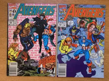 1991년 아메리칸 코믹스 Avengers 2권 세트
