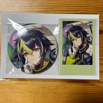 니지산지 이나미 라이 생일 굿즈 2025 금박 캔뱃지 폴라로이드풍 카드