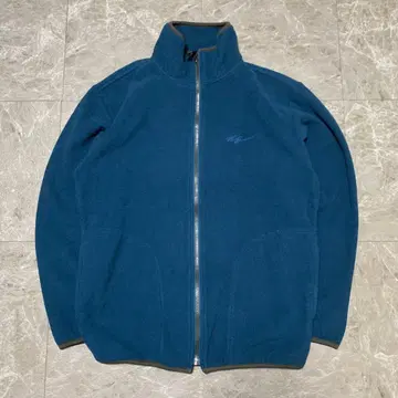 FIRST DOWN 플리스 자켓 M 네이비 g34hi