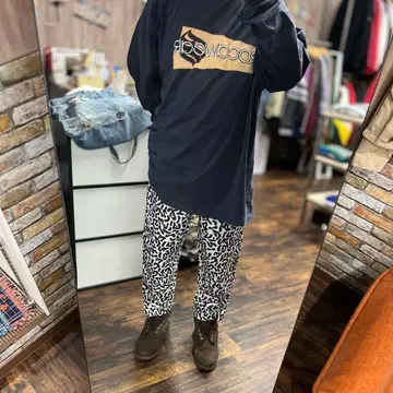 추상 패턴 캐주얼 팬츠 아메바 카모 박테리아 카모 한국군