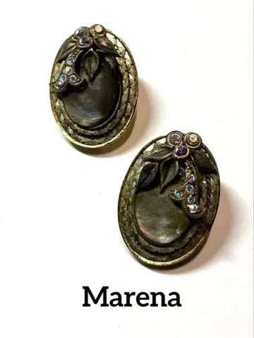 독일제 마레나 쉘 귀걸이 빈티지 Jewerly 마레나 조개