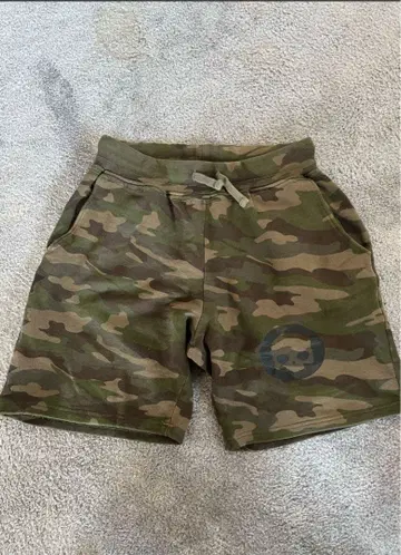 HYDROGEN 하이드로겐 숏팬츠 M 카모 패턴 하프 팬츠