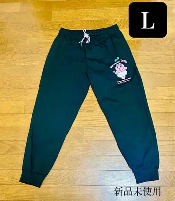 [시마무라 신상품] 미사용 새상품 빤쮸토끼 릴랙싱 팬츠 L 블랙