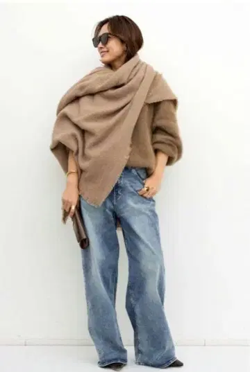 굿그리프/GENTLE FORK WIDE DENIM 라빠르망 34