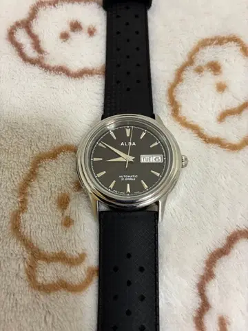 세이코 알바 기계식 손목시계