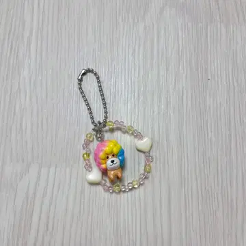 [ 레어 ] 2000년 아프로견 키링 헤이세이 레트로 비즈 당시 물품