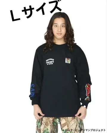 SAPEuR 빅쿠리맨 티 롱 T