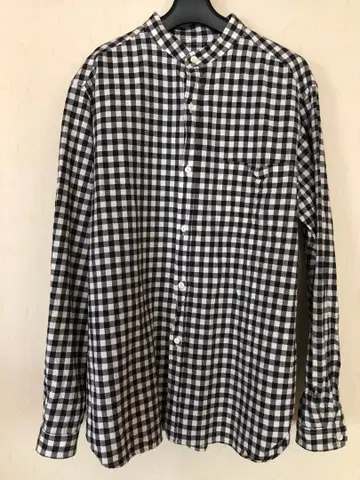 maillot 깅엄 체크 셔츠