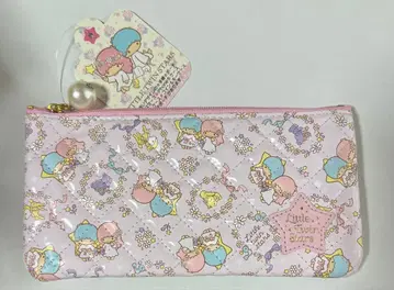 새상품 산리오 키키라라 펜 파우치 펜 케이스 수납 소품함 꽃무늬 코지카