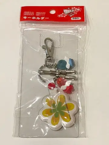 헬로키티 천사 키링 헤이세이 레트로 2002