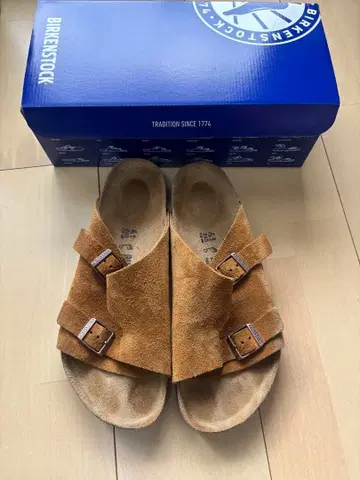 BIRKENSTOCK 버켄스탁 샌들 (브라운 계열/41)