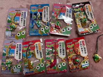 개구리 중사 케로로 지역 한정 스트랩 묶음 판매