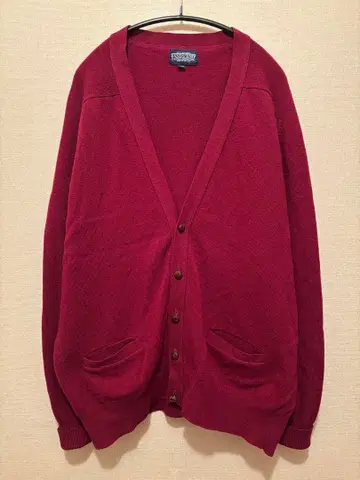 잉글랜드제 LANDS' END 란즈엔드 가디건 양모 100%