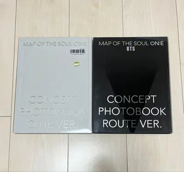 [ BTS ] MAP OF THE SOUL ONE 사진집 2종류