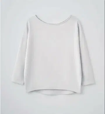 택없는 새상품 soeju 코쿤 블라우스 8부 소매 라이트 그레이 L