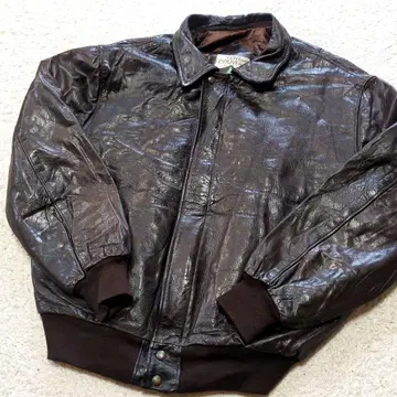 1-48 90s 구제 의류 VENT COUVERT 가죽 자켓 사이즈 XL