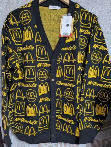 그라니프 맥도날드 니트 가디건