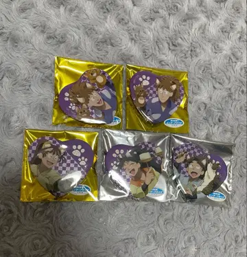 닌타마 란타로 하트형 캔뱃지 5학년 닌타마 난자