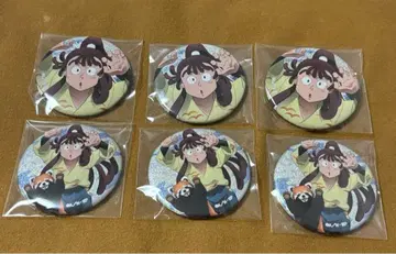 닌타마 닌타마 토부 동물공원 글리터 캔뱃지 오하마 칸에몬 6개