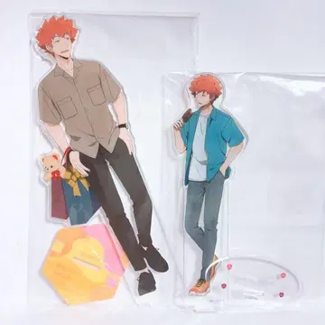 월드 트리거 와토리 미즈카미 토시 시 아크릴 스탠드 일상 Holiday