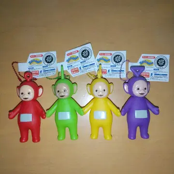 텔레토비즈 에에오! 미니 소프트 비닐 피규어 볼체인 전 4종 세트