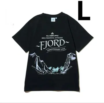 FJORD 로고T셔츠 블랙