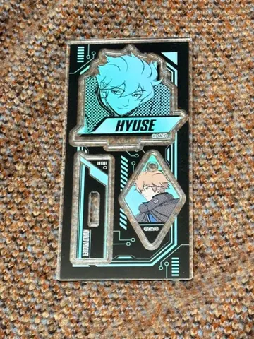 월드 트리거 아크릴 스탠드 아크릴 참 휴스 점페스