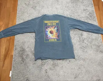 thisisneverthat XL 블루 긴팔 티셔츠