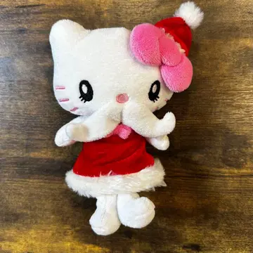 헬로키티 봉제 인형 산타 USJ 한정판 크리스마스 한정판 헤이세이 레트로