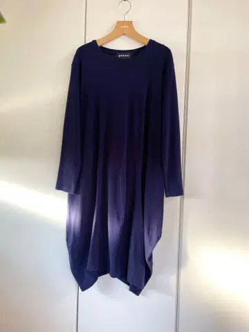 gomme 플리스 변형 원피스 네이비