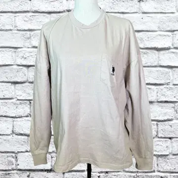 A11 유에스플로어슨 긴팔 티셔츠 [ L ] 로고 자수