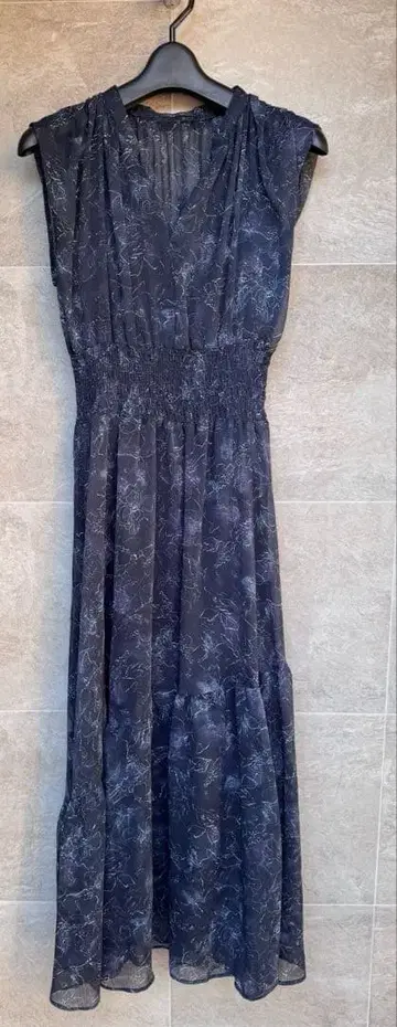 FRAY I.D 플로럴 프린트 슬리브리스 원피스 사이즈 0