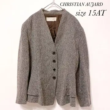크리스찬 오자르 노카라 자켓 유럽 원단 트위드 0363