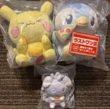 포켓피스 제일복권 라스트 원상 피카츄 팽도리