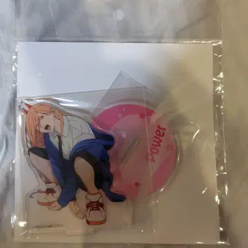 파워 아크릴 스탠드 받침대 포함