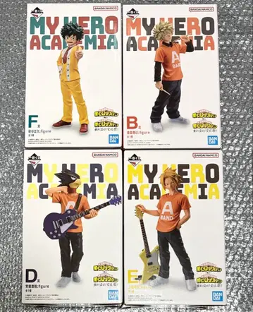 제일복권 나의 히어로 아카데미아 축제 피규어 4종+기타 세트