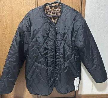 리버서블 퀼팅 블루종 coca