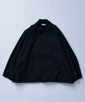 FREAK'S STORE 빅 실루엣 스탠 칼라 블루종 블랙