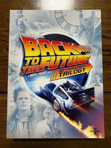백 투 더 퓨처 30주년 기념BOX 블루레이 4장 세트
