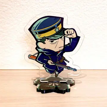 츠키시마 중사 SD 아크릴 스탠드 황금 카페 골든 카무이