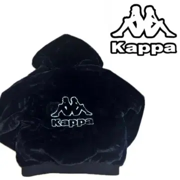 kappa 로고 퍼 자켓